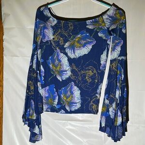 Free People Bell Sleeve Shirt